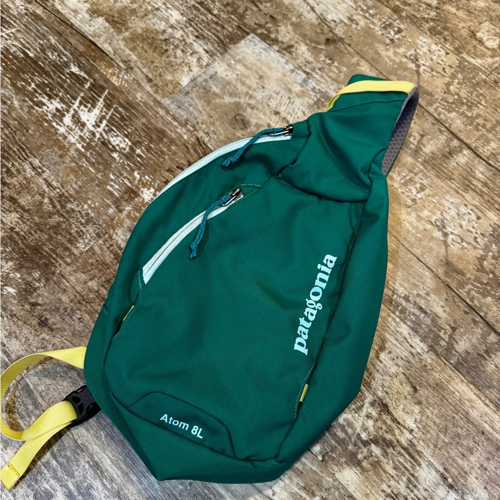 Patagonia Green Atomic Sling Bag